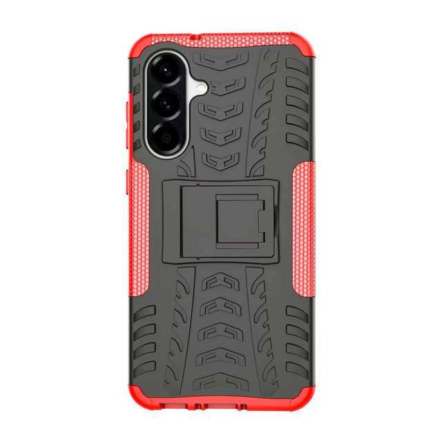 iCatchy Case for Samsung A56 5G Military Grade Shockproof, Heavy Duty Hard Tough Dual Layer Robust Bumper Kickstand Cover and 2 Screen Protector Tempered Glass for Galaxy A56 Phone
