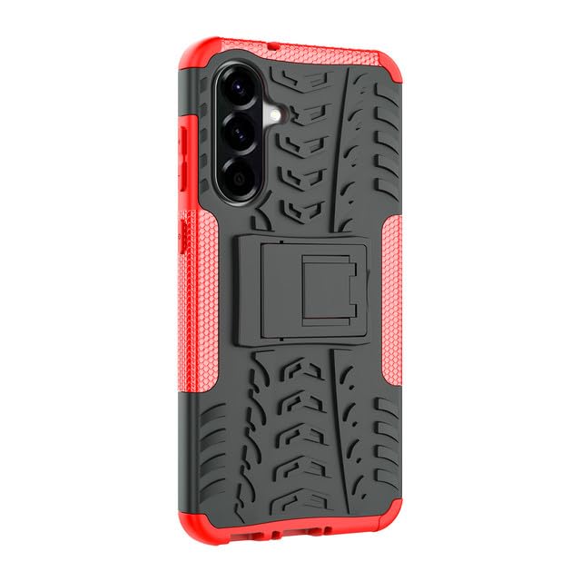 iCatchy Case for Samsung Galaxy A36 5G Military Grade Shockproof, Heavy Duty Hard Tough Dual Layer Robust Bumper Kickstand Cover and 2 Screen Protector Tempered Glass for Galaxy A36 Phone